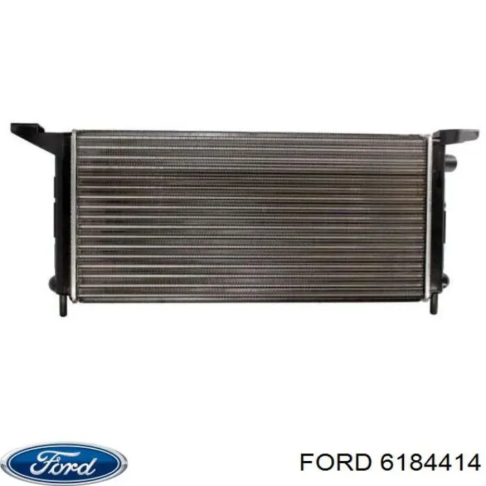 6184414 Ford радіатор охолодження двигуна