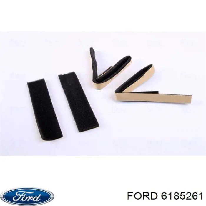 6185261 Ford радіатор пічки (обігрівача)