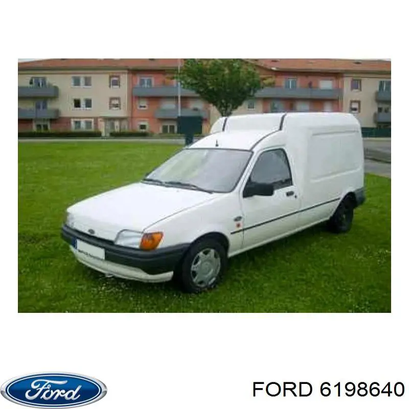  Решітка радіатора Ford Fiesta 