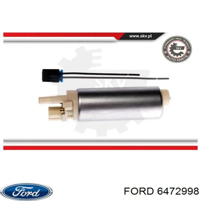 Купити 6472998 Ford Задній бампер