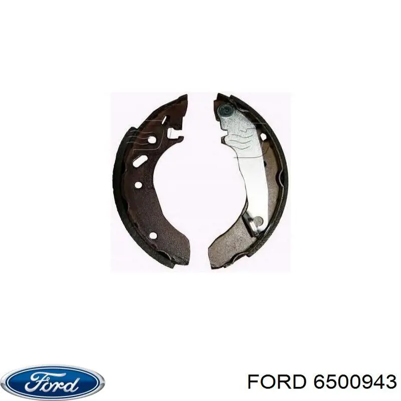 6500943 Ford колодки гальмові задні, барабанні