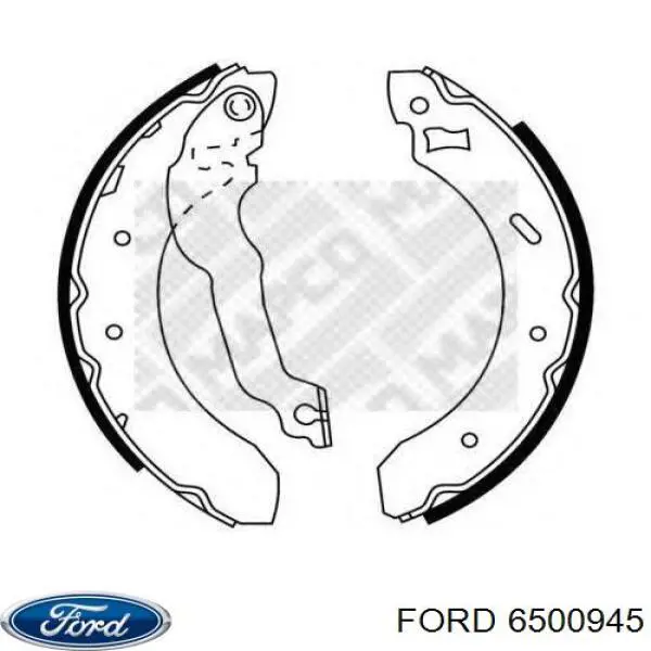 Колодки гальмові задні, барабанні 6500945 Ford