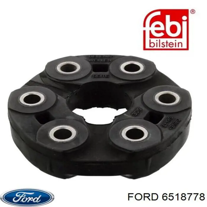 Купити 6518778 Ford Муфта кардана еластична, передня
