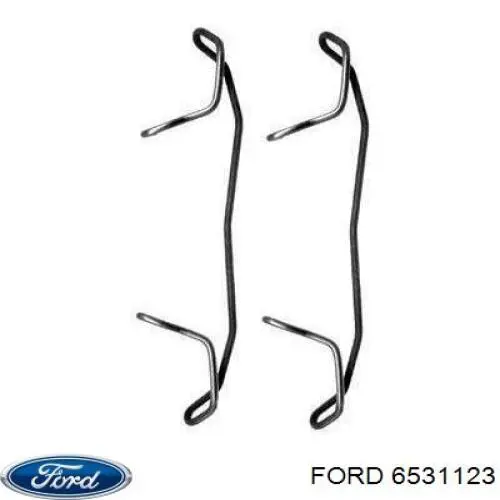 6531123 Ford пружинна засувка супорту