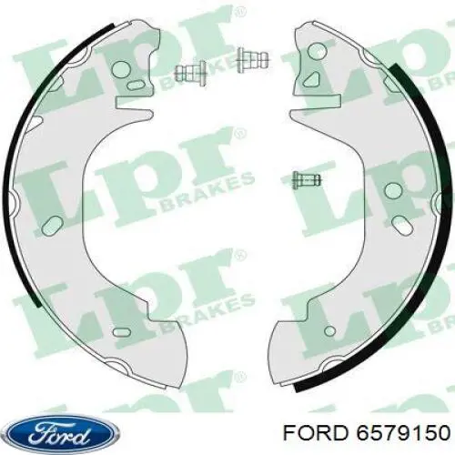 Купити 6579150 Ford Колодки гальмові задні, барабанні