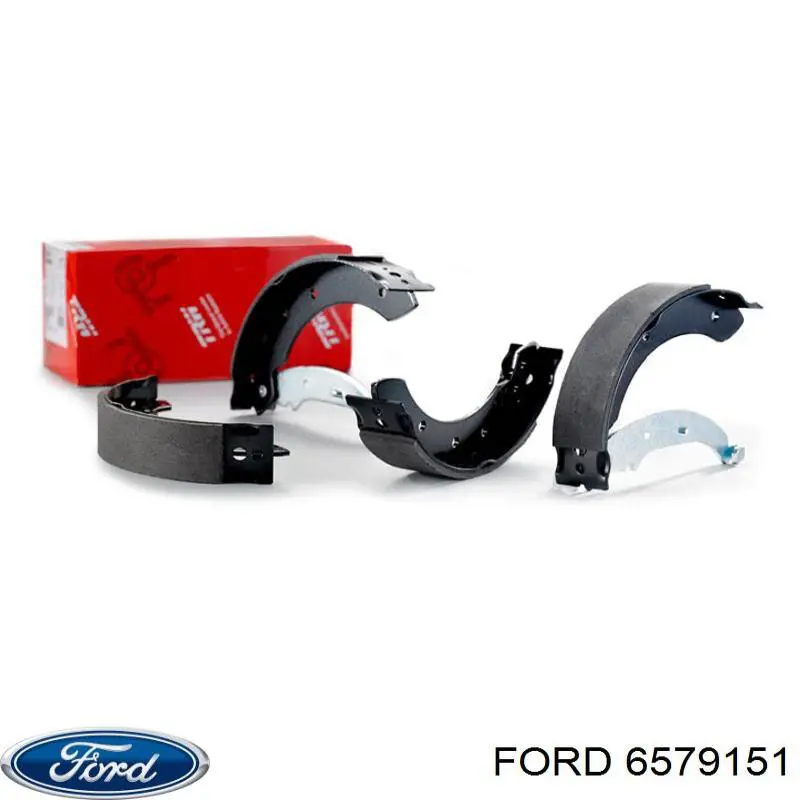 Купити 6579151 Ford Колодки гальмові задні, барабанні