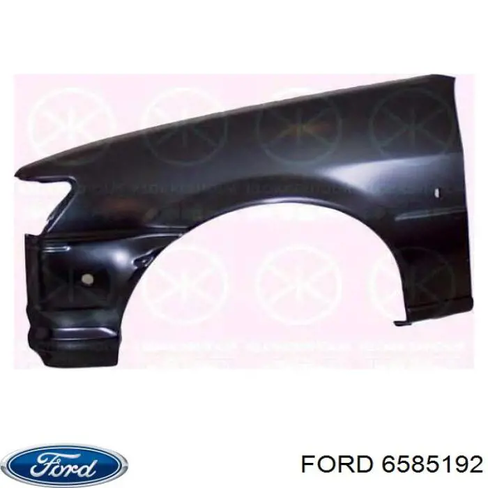  Крило переднє праве Ford Fiesta 3