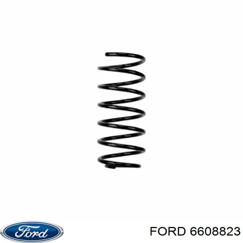 6608823 Ford пружина передня