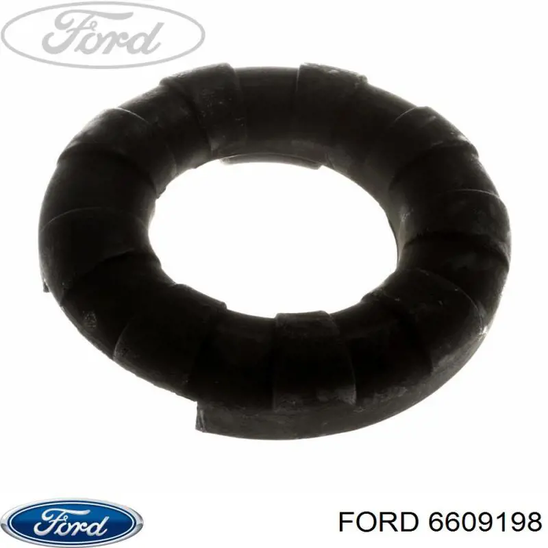 Купити 6609198 Ford Проставка (гумове кільце) пружини передньої, верхня