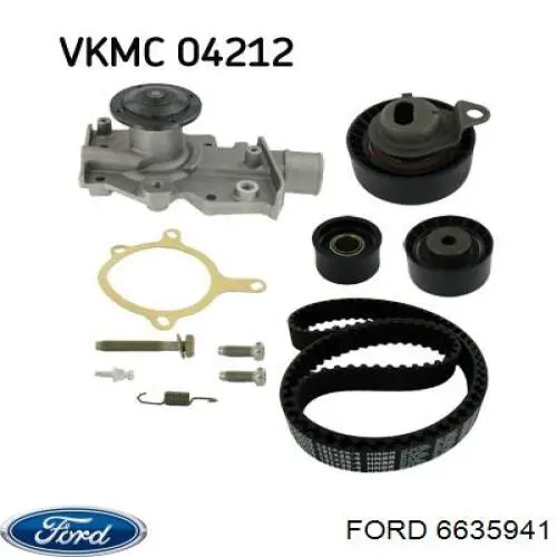 Ролик натяжителя ременя газорозподілу Ford 6635941 ціна, від 22.95 USD
