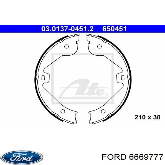 Пильник направляючої супортугальмівного, переднього Ford 6669777 ціна, від 5.85 USD