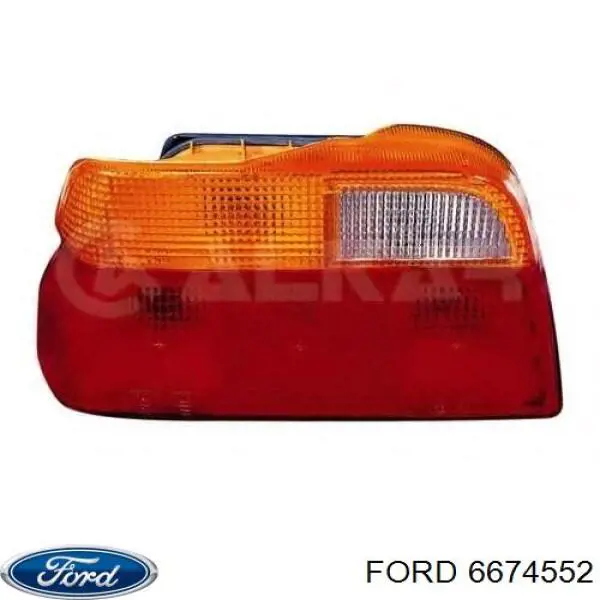 Ліхтар задній лівий Ford 6674552 ціна, від 10.60 USD