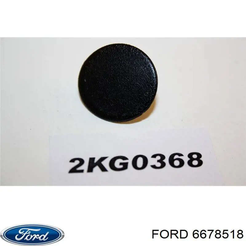 Пістон (кліп) утеплювача капота 6678518 Ford