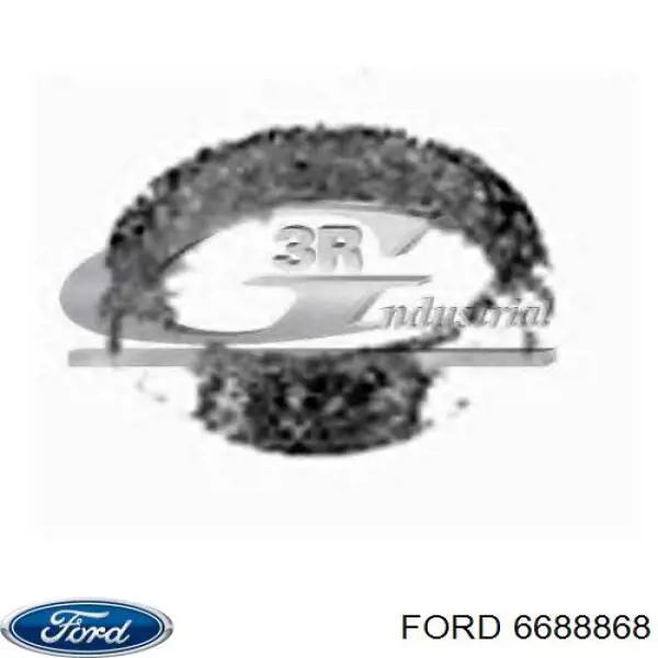 Прокладка прийомної труби глушника Ford 6688868 ціна, від 2.26 USD