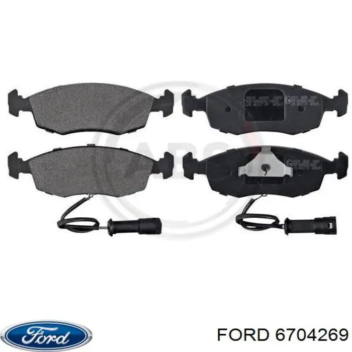 Гальмівні колодки Ford 6704269 ціна, від 16.99 USD