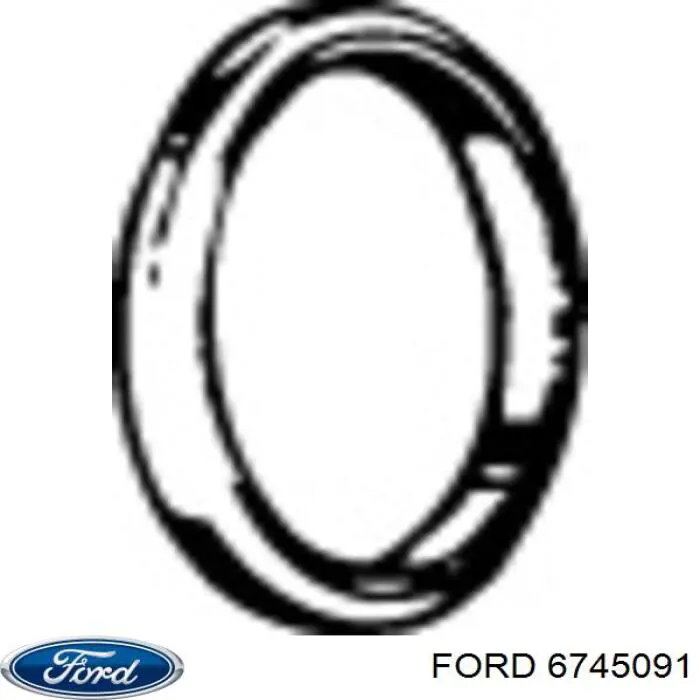 Кільце приймальні труби глушника ущільнювача Ford 6745091 ціна, від 2.53 USD