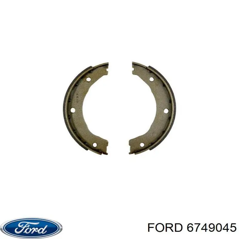 Колодки стоянкового гальма Ford 6749045