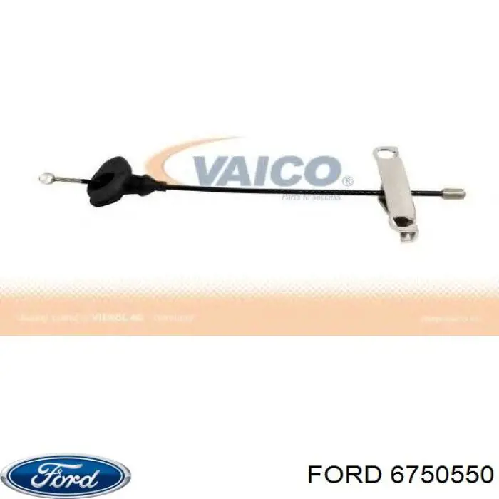 Купити 6750550 Ford Трос ручного гальма передній