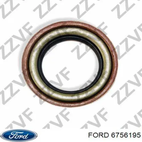 Купити 6756195 Ford Сальник піввісі переднього моста, лівої