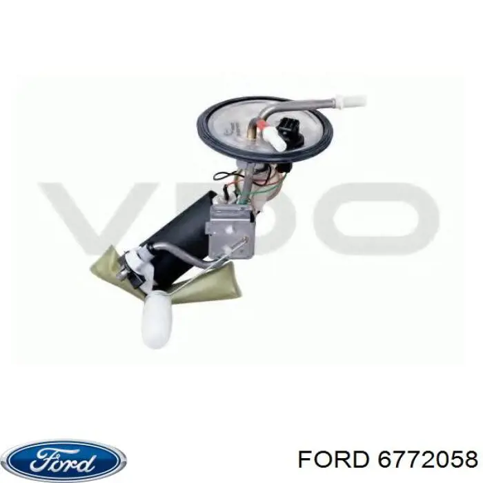 Модуль паливного насосу, з датчиком рівня палива на Ford Fiesta (GFJ)