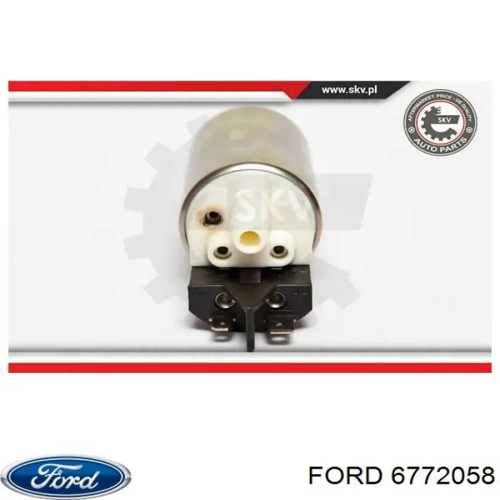  Бензонасос Ford Fiesta 