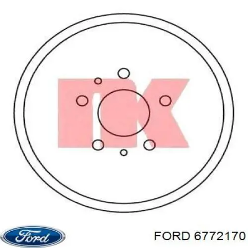 Купити 6772170 Ford Гайка стопорная кермової рейки