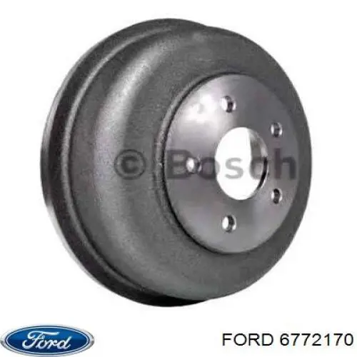 6772170 Ford Гайка стопорная кермової рейки
