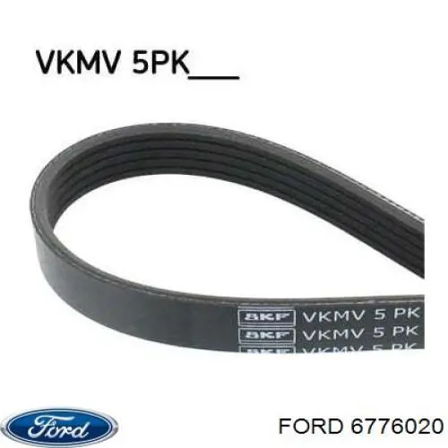 Ремінь генератора 6776020 Ford