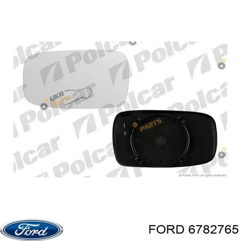 Купити 6782765 Ford Дзеркальний елемент дзеркала заднього виду, лівого
