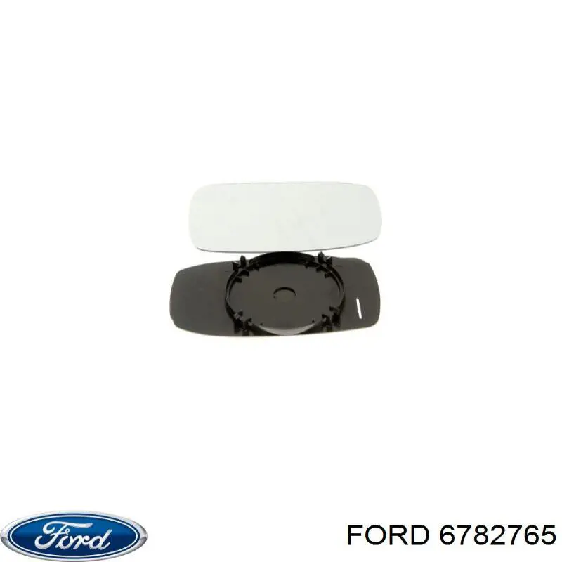 Дзеркальний елемент лівого дзеркала заднього виду Ford 6782765 ціна, від 25.45 USD