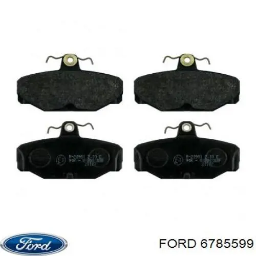 Купити 6785599 Ford Задні колодки