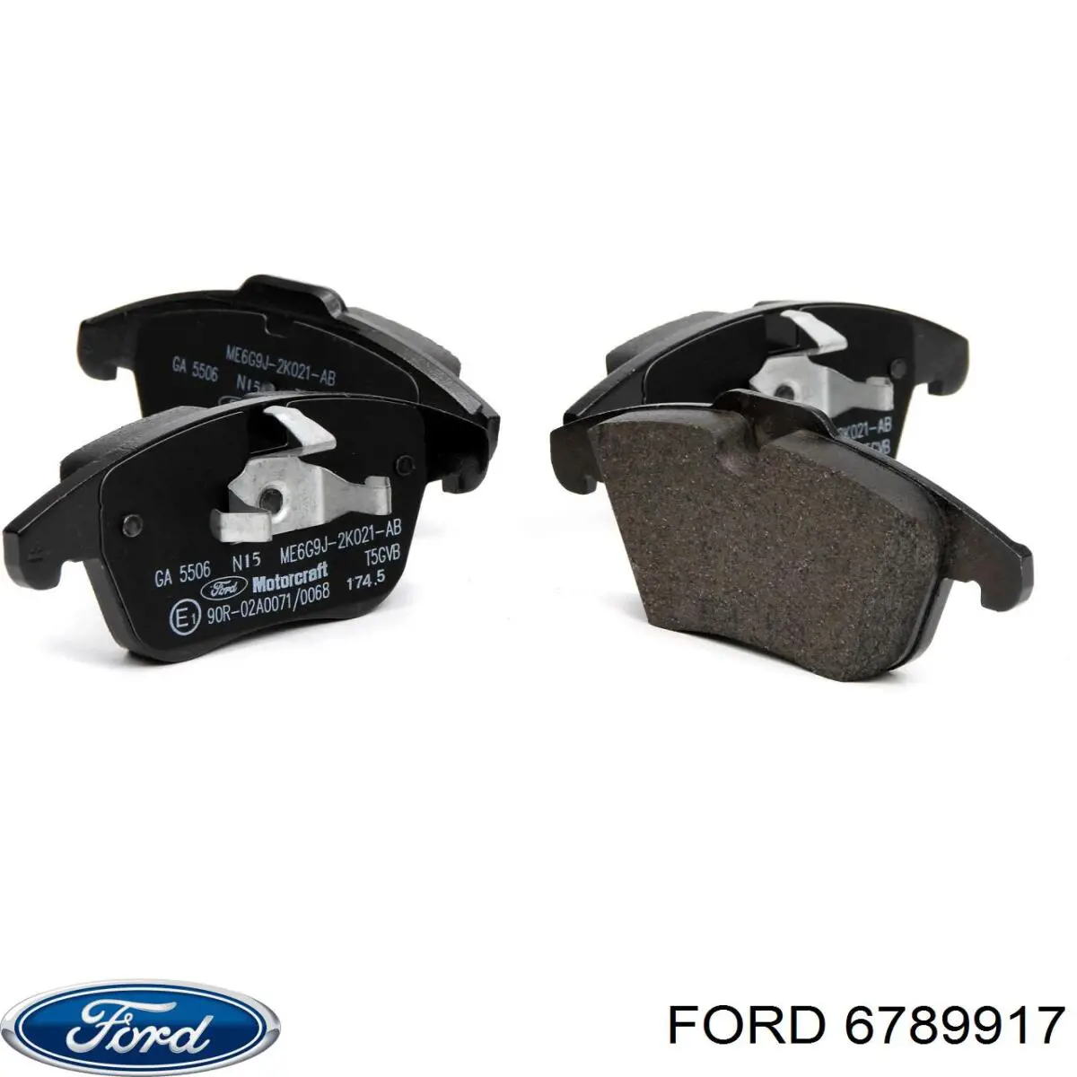 Накладка педалі зчеплення Ford 6789917