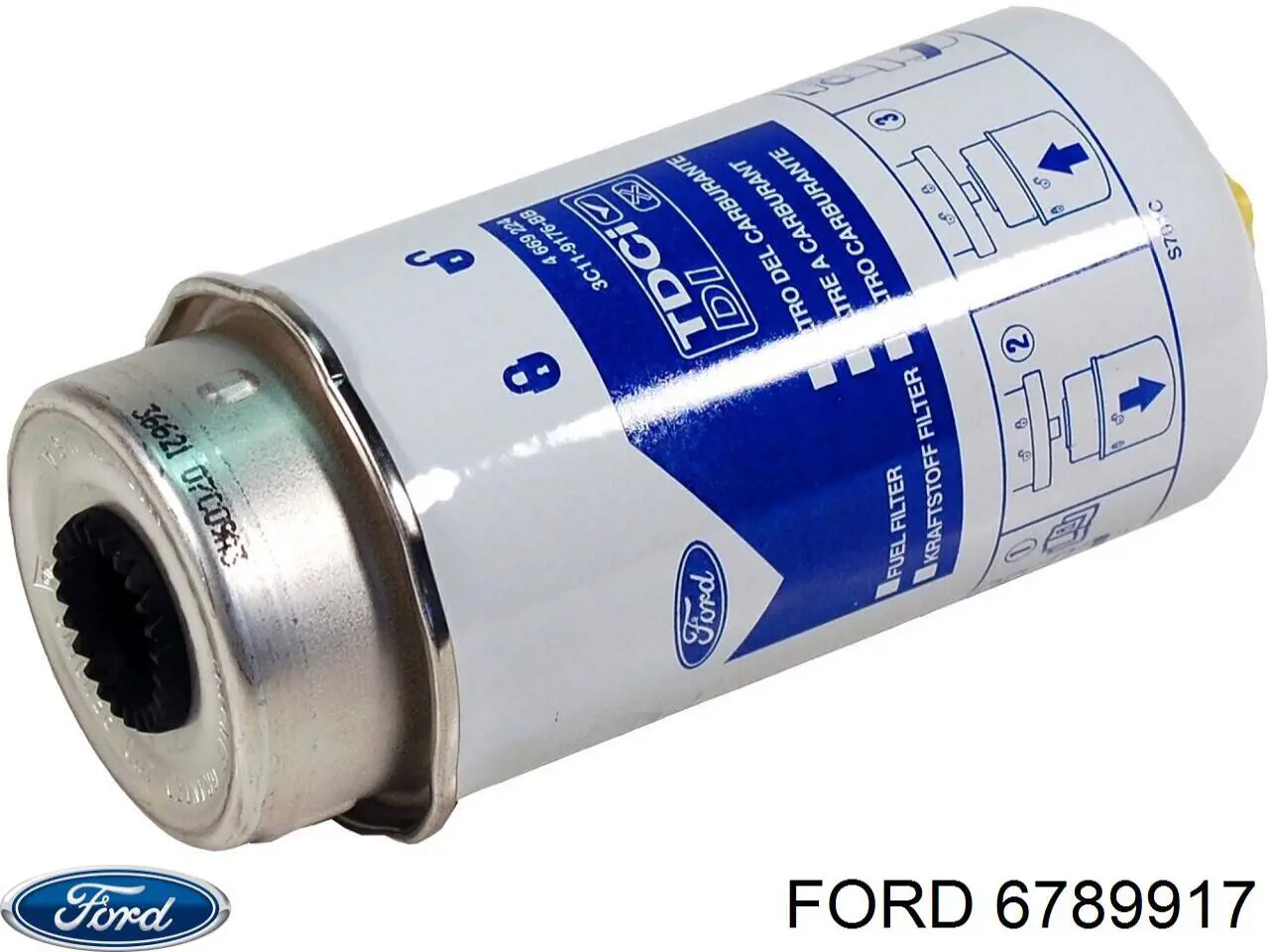 6789917 Ford Накладка педалі зчеплення
