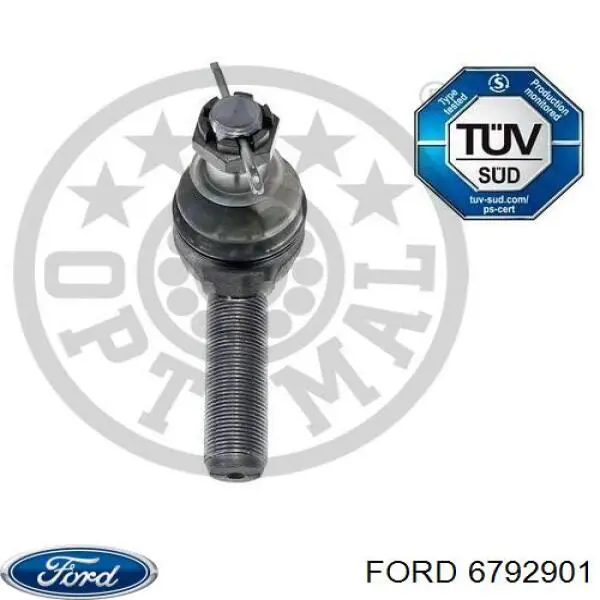 Накінечник центральної рульової тяги, лівий Ford 6792901 ціна, від 10.15 USD