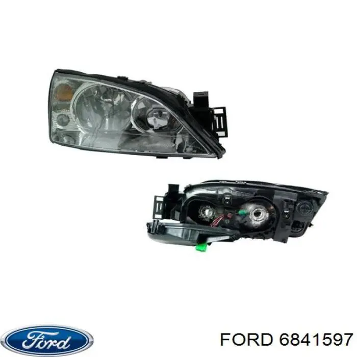 Фара права 6841597 Ford