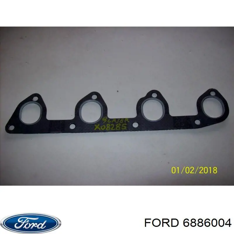 Прокладка випускного колектора Ford 6886004 ціна, від 5.48 USD