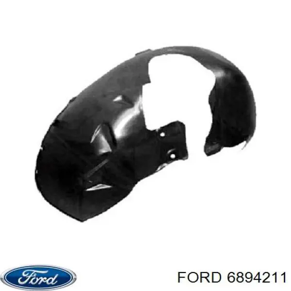 Підкрилок переднього крила, правий на Ford Fiesta Mk3 GFJ