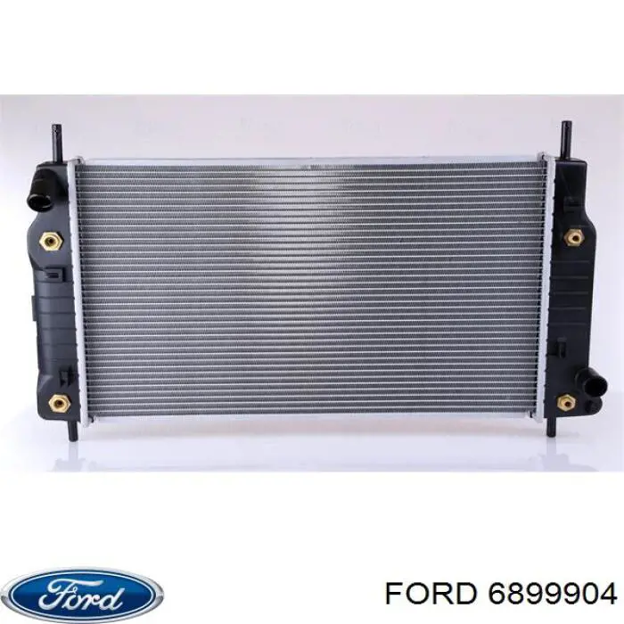6899904 Ford радіатор охолодження двигуна