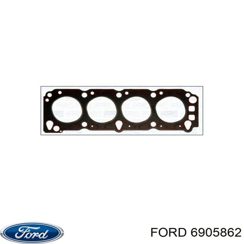 Прокладка головки блока циліндрів (ГБЦ) 92HM6051BA Ford