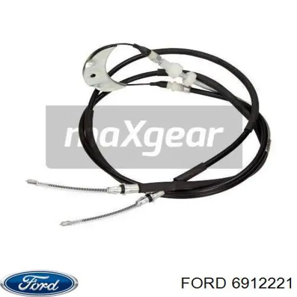 Трос ручного гальма задній, правий/лівий Ford 6912221 ціна, від 22.80 USD