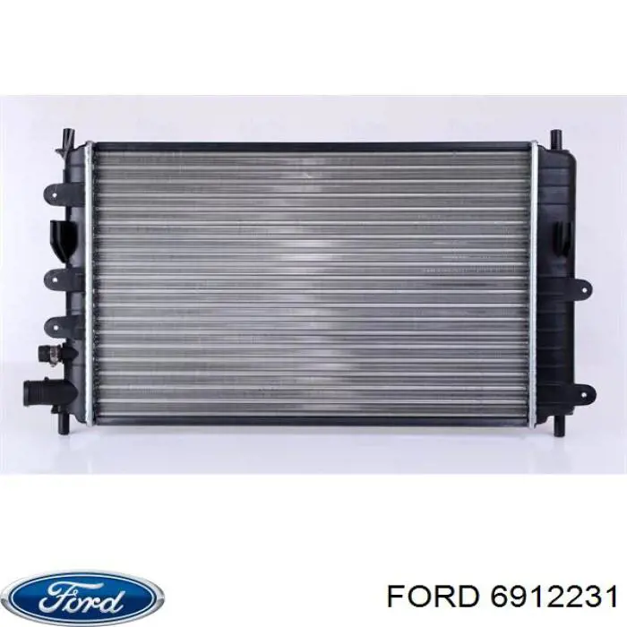 Радіатор 6912231 Ford