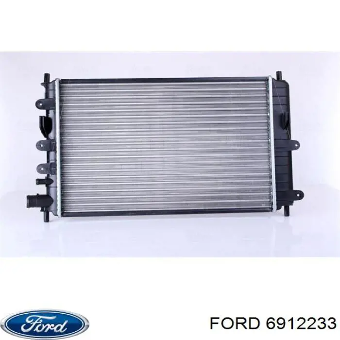 6912233 Ford радіатор охолодження двигуна