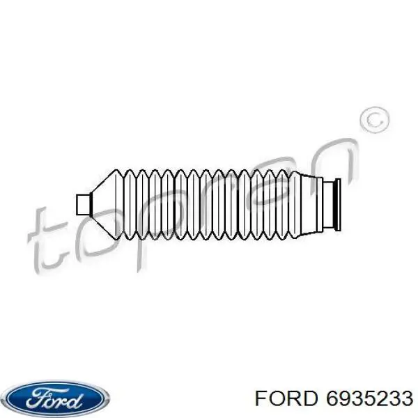 Пильник рульової рейки 6177346 Ford