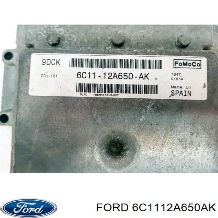 6C1U12B523AB Ford Блок електронного управління