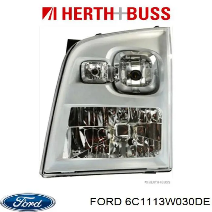 Фара ліва 6C1113W030DE Ford