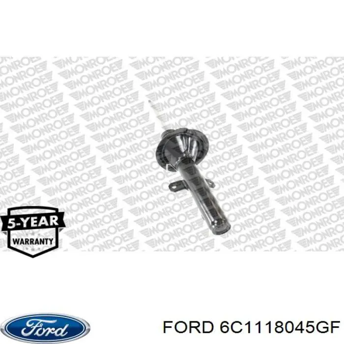 Амортизатори передні Ford 6C1118045GF