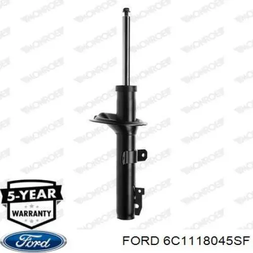 Амортизатор передній 6C1118045SF Ford