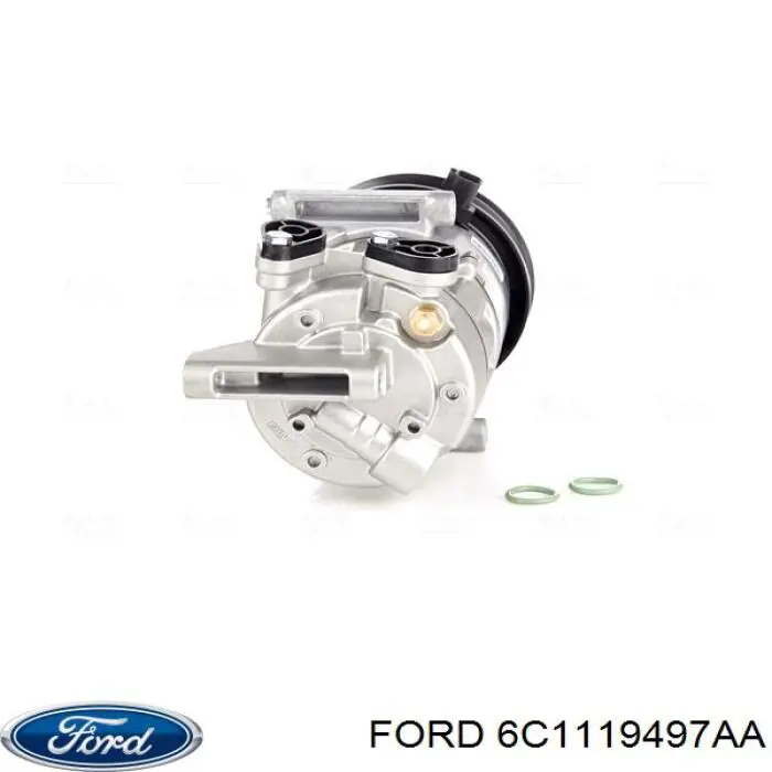 Купити 6C1119497AA Ford Компресор кліматичної установки