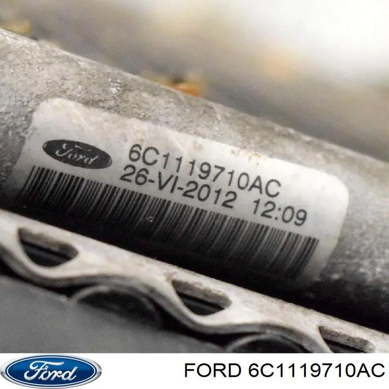 Купити 6C1119710AC Ford Радіатор системи охолодження кондиціонера