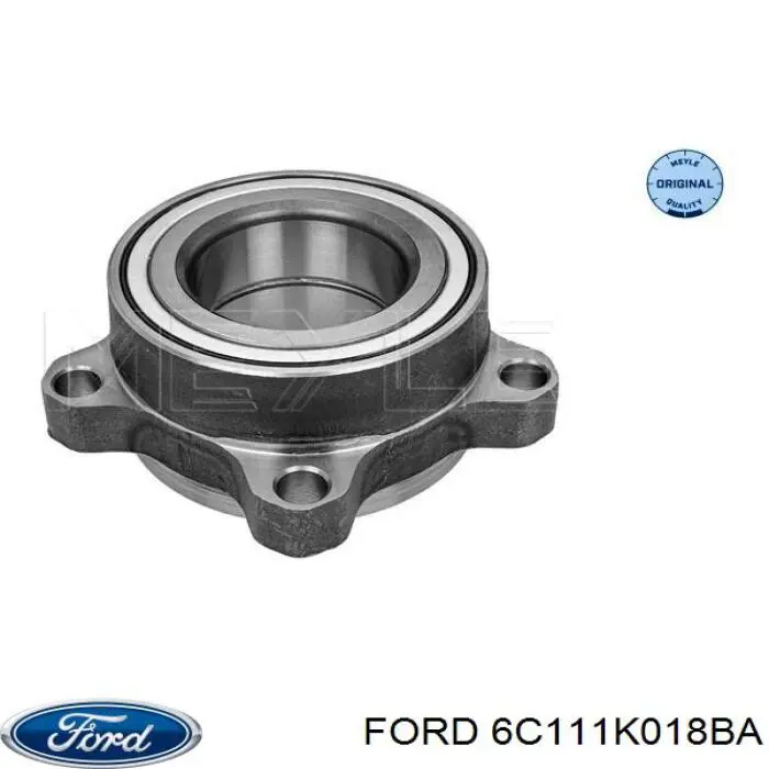 Купити 6C111K018BA Ford Підшипник ступиці передньої